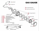Bensinmåler pakninger | Gas gauge gaskets  | 28-31 thumbnail